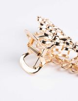 Hrebienok na vlasy - zlata