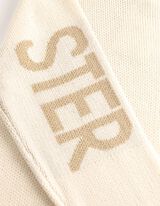 Strickpullover - Oversized Fit - Beige