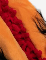 Domácí obuv - Sezamová ulice - oranzova