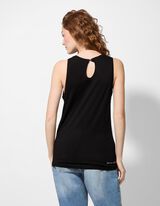 Top - Přední potisk - cerná