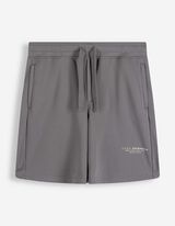 Short - Jambe large - Gris