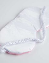 Kényelmes zokni és alvómaszk készlet - Plüss - rozsaszin