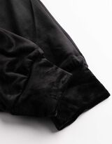 Broek - Fluweel - zwart