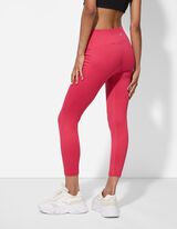 Legíny - Žebrování - pink