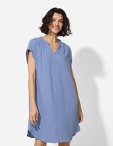 Bluza-haljina - tamno-plava