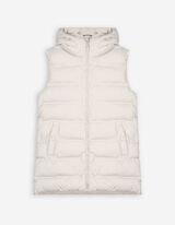 Vestă matlasată - Oversized Fit - Bej