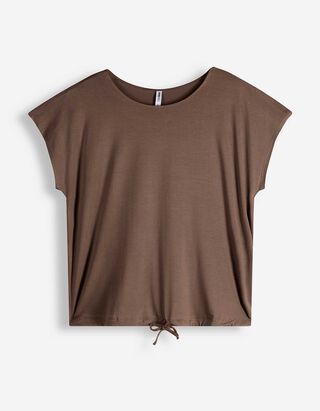 Shirt - Koord - bruin
