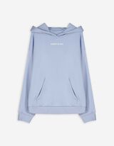 Hoodie - Print - blau