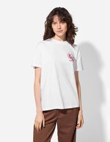 Tričko - Potisk - bílá