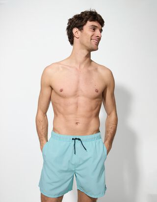 Badehose - einfarbig - t&uuml;rkis