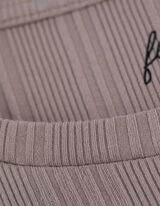 Pyžamový set tričko a nohavice - bezova