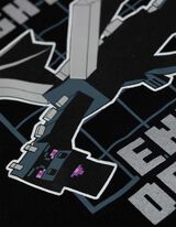 Langarmshirt - Minecraft - schwarz