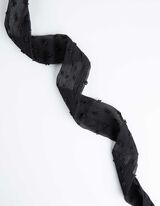 Jurk - Chiffon - donkerblauw