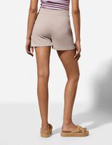 Shorts - Elastischer Bund - beige