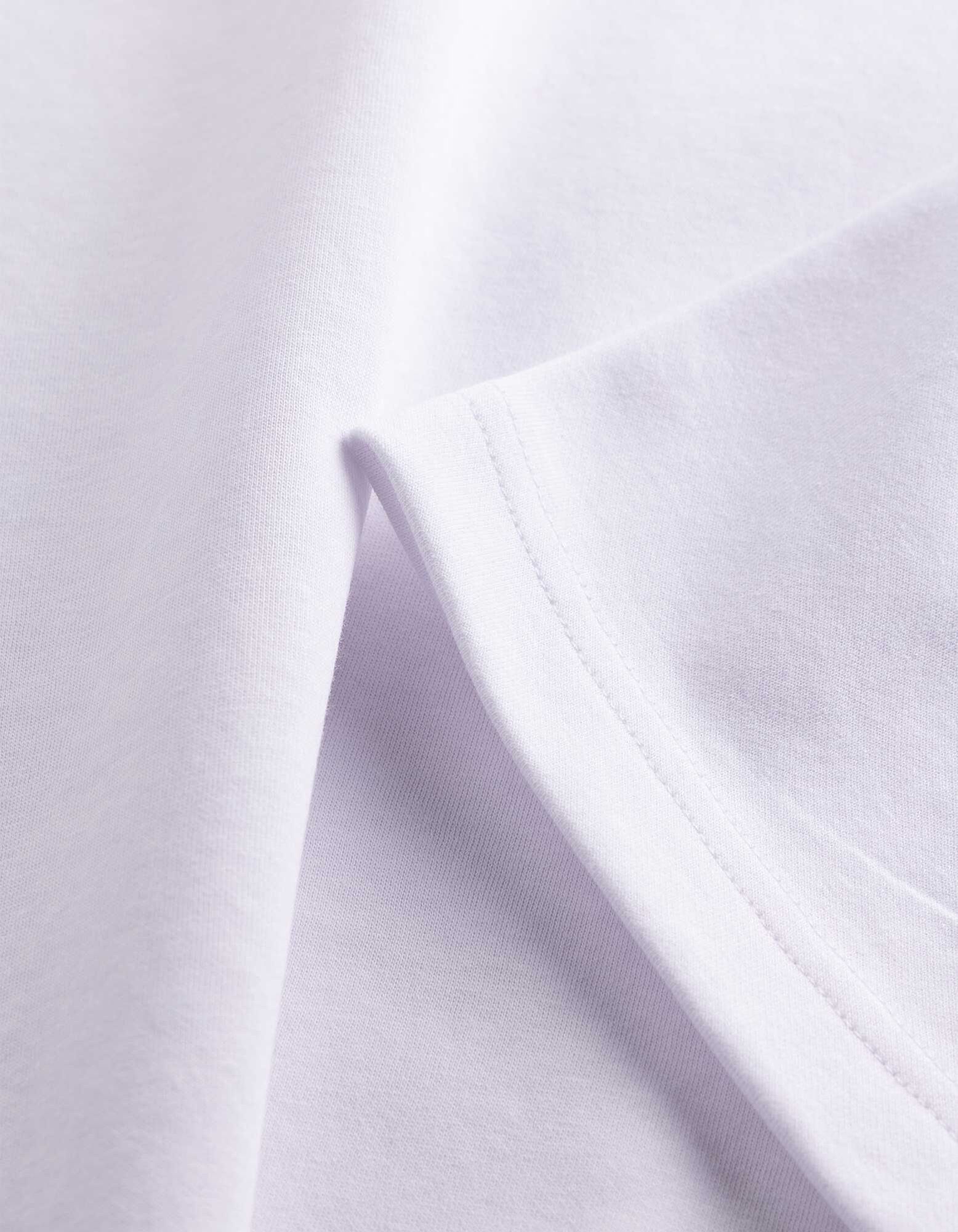 T-Shirt - Oversized Fit - Wei&szlig;