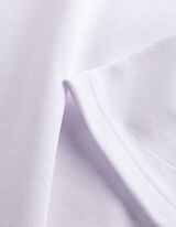 T-Shirt - Oversized Fit - Wei&szlig;