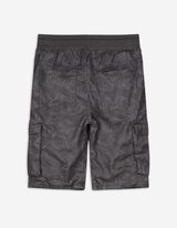 Kratke hlače vojničkog stila - keper - tamno siva