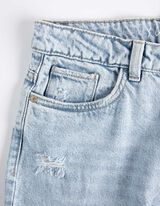 Jeans - Vestibilit&agrave; mamma - celeste