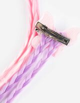 Haarklammer - 2er-Pack - rosa