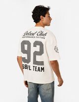 T-Shirt - V-Ausschnitt - wei&szlig;