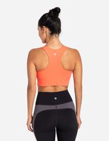 Cropped top - Zachte touch - oranje