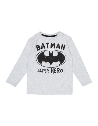 Baby Longsleeve mit Batman-Print