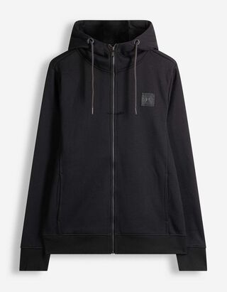 Sweatjacke - Kapuze - Schwarz