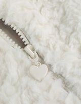 Dzseki - Plüss - feher