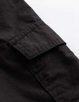 Cargohose - Aufgesetze Taschen - Dunkelgrau