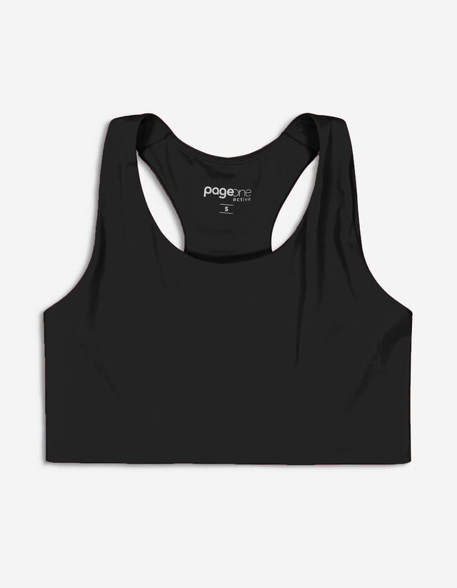Cropped Top - einfarbig