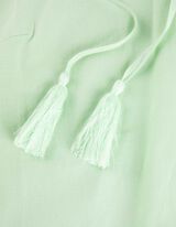 Blusa - Pizzo traforato - verde