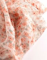 Colsjaal - Print all-over - oranje