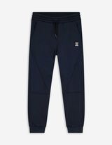 Joggingbroek - Label - donkerblauw