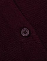 Kardiganas - Mink&scaron;ta medžiaga - tamsiai violetinis