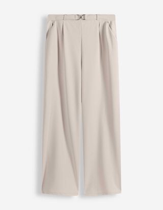 Culotte - Webstoff - beige