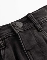 Jeans - Used-Look - schwarz