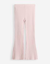 Ensemble t-shirt &agrave; manches longues et leggings - Tissu brillant - ros&eacute; tendre 