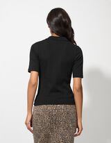 koszulka polo - Mieszanka bawełny - czarny