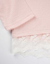 Bliuzonas - Nėriniai - sviesiai rozinis