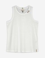 Top - Oversized schouders - wit