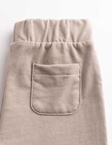 Osnovne kratke hlače - Tepl&aacute;kovina - bezova