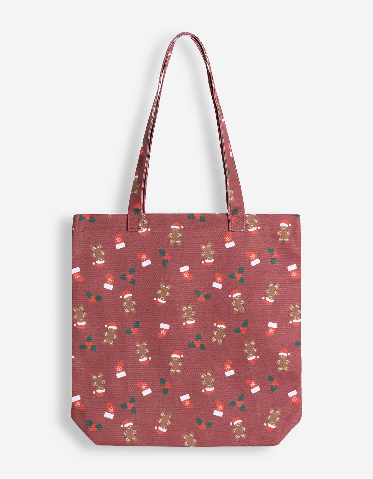 Beuteltasche - Christmas - Dunkelrot