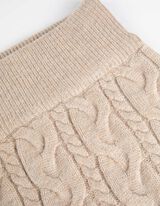 Midirock - Strick - beige