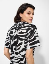 Kleid - Seitenschlitz - weiß