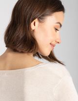 Pullover - viskoosisegu - beezh