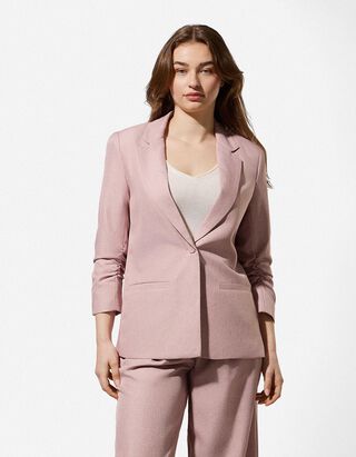 Blazer - Dreiviertel&auml;rmel - pink