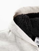 Tepláková bunda - Relax Fit - biely