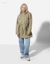 Jacke - Baumwolle - hellgr&uuml;n