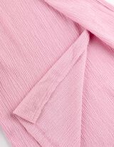 kuloty - wiązany pasek - rozowy