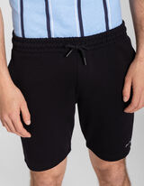 Kratke hlače - Me&scaron;anica bombaža - crna